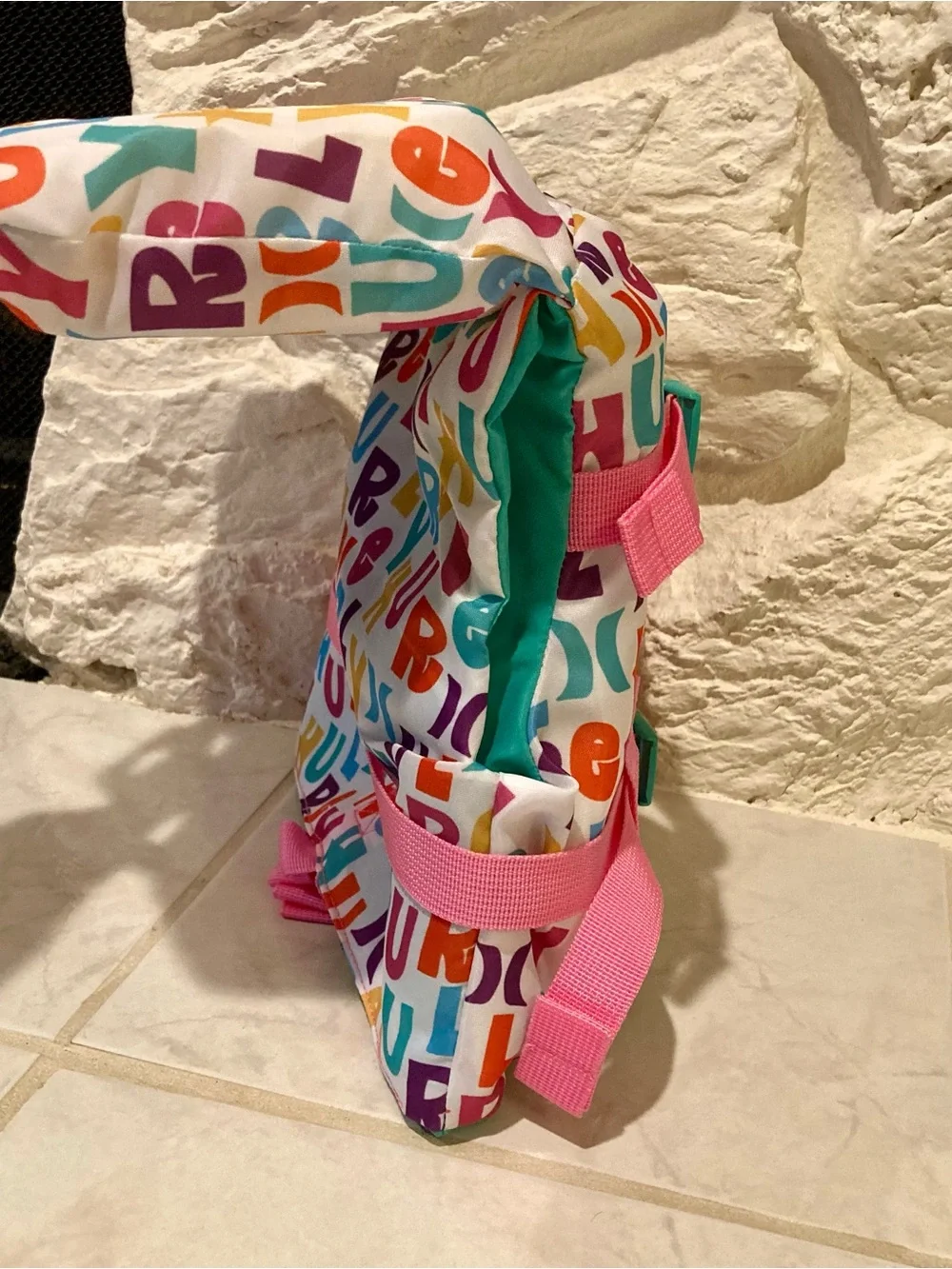 NWT Hurley Infant Swim Vest in Pixel Critter Multi Color/ size small